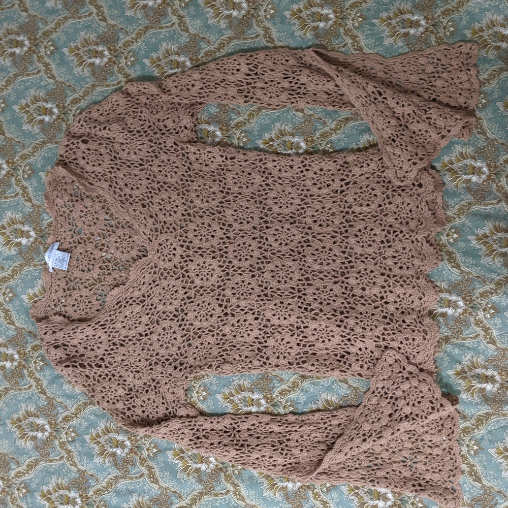 Grunge fairycore crochet top